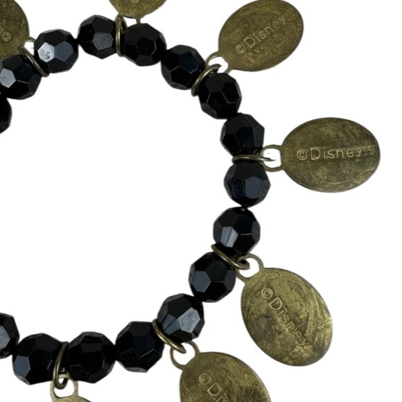 Disney Pirates Of The Caribbean Jack Sparrow Charm Bracelet Elastic Band - Picture 10 of 11